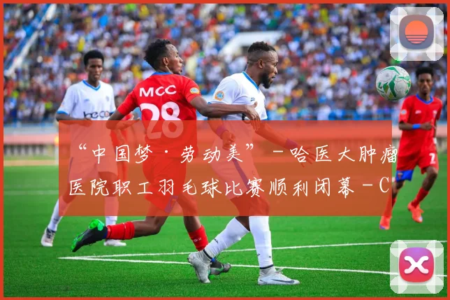 “中国梦·劳动美” - 哈医大肿瘤医院职工羽毛球比赛顺利闭幕 - Copy (10)